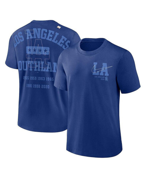 Men's Royal Los Angeles Dodgers Statement Game Over T-shirt