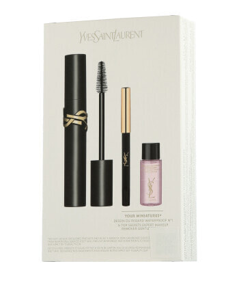 Yves Saint Laurent Lash Clash Extreme Volume Mascara Set mit Mini Eye Pencil & Makeup Remover