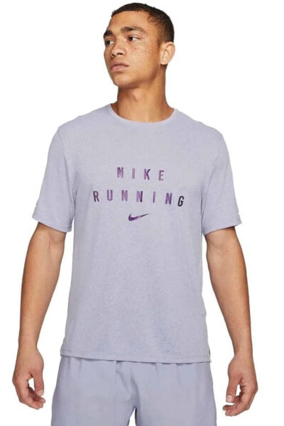 Футболка беговая Nike Running Dri-fit Run Division Reflect Морская Лихтнинг