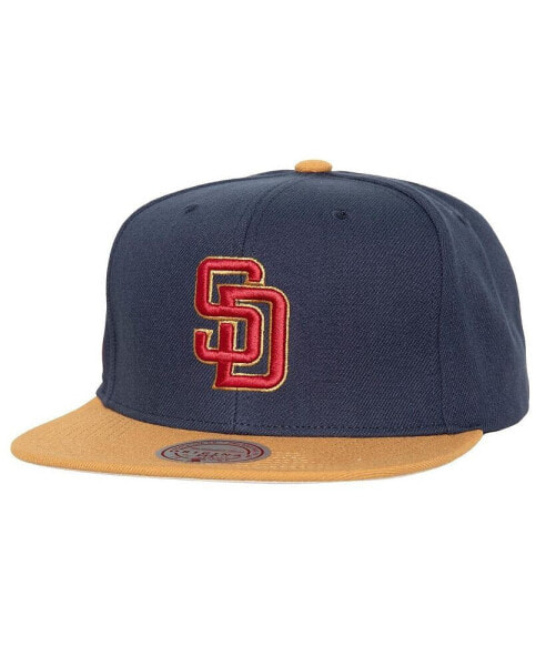 Men's Navy San Diego Padres Work It Snapback Hat