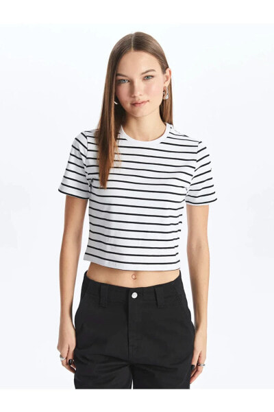 Топ LC Waikiki Kadin Crop Tee