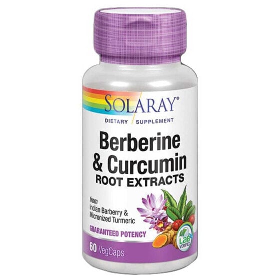 SOLARAY Berberine+Curcumin 600mgr 60 Units