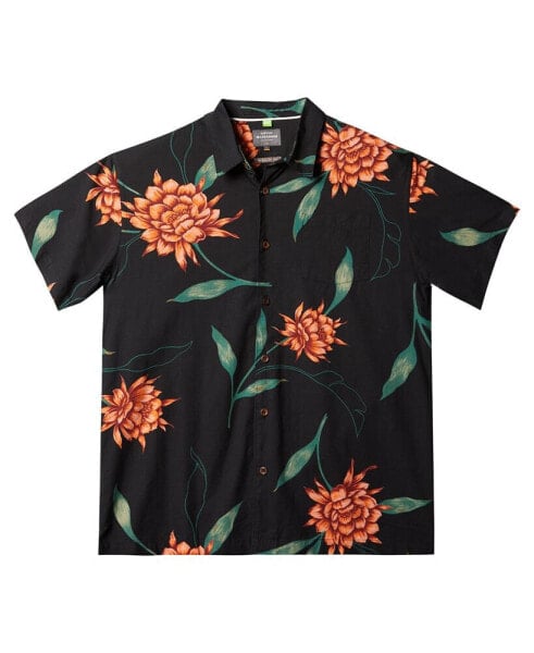 Quiksilver Men's Perfect Bloom Short Sleeves Shirt