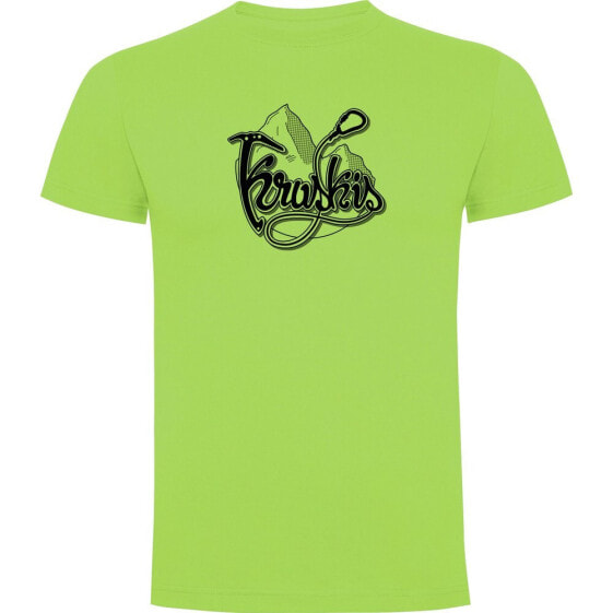 KRUSKIS Logo Climb short sleeve T-shirt