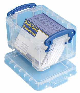 Really Useful Boxes UB033, Transparent, 54 g, 90 x 60 x 55 mm, 120 x 85 x 65 mm