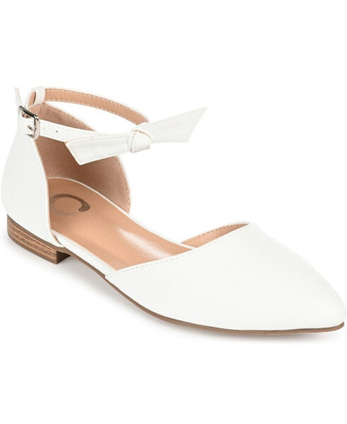 Women's Vielo Bow Ankle Strap Flats