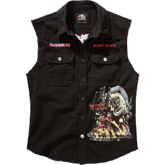 BRANDIT Iron Maiden Vintage NOTB sleeveless T-shirt