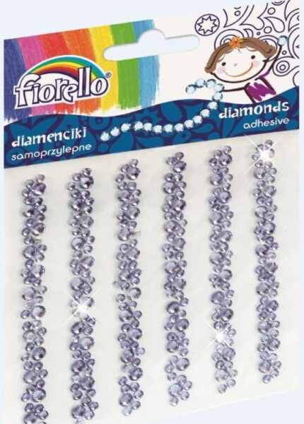Наклейки декоративные с кристаллами Fiorello GR-DS07 (256945)