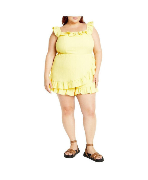 Plus Size Christa Romper