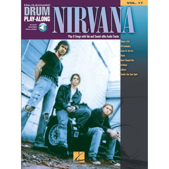 Hal Leonard Drum Play-Along Volume 17: Nirvana