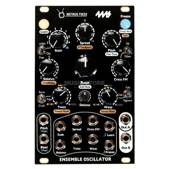 4ms Ensemble Oscillator Black