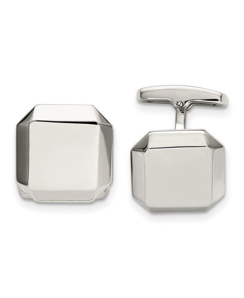 Запонки Chisel Stainless Steel Cuff Links