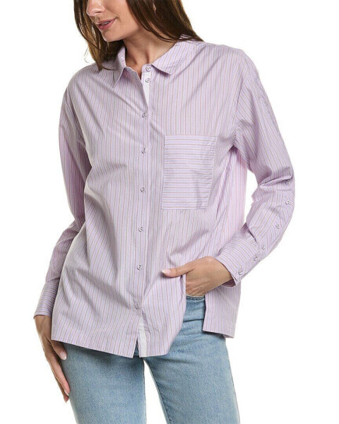 Johnny Was Giani Relaxed Pocket Shirt Women's