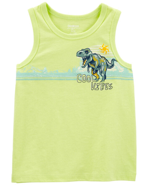 Toddler Cotton Jersey Graphic Tank 4T