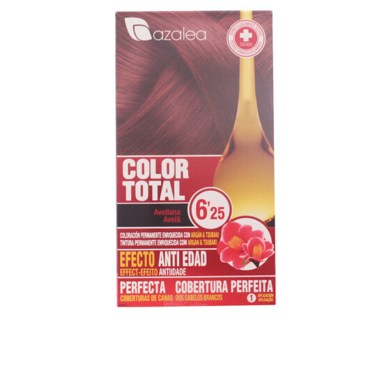 Azalea Color Total No. 6,25 Hazelnut Перманентная краска для волос с натуральными маслами, оттенок фундук