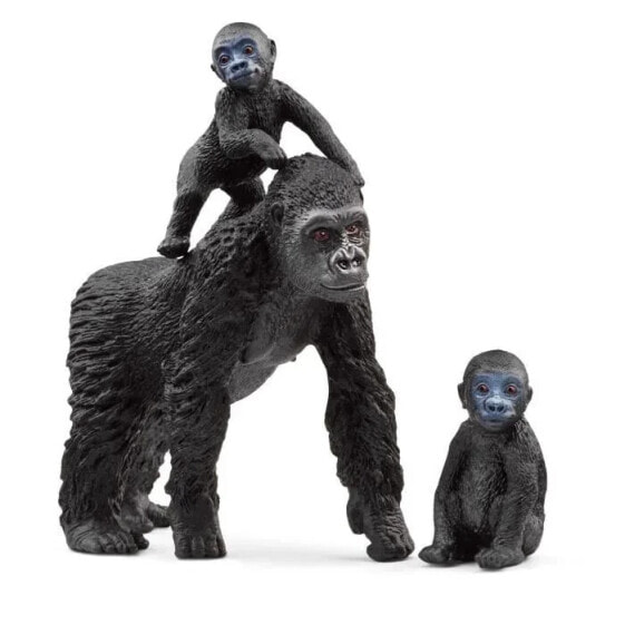 Schleich - Familie der Ebenen Gorillas - 42601 - Reichweite: Wildleben