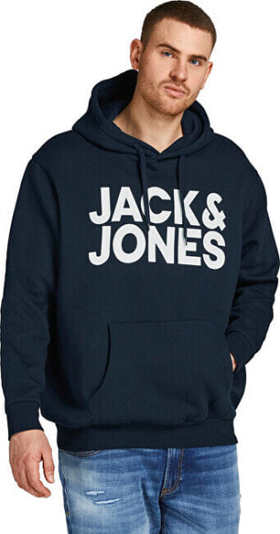 Худи Jack & Jones JJECORP Blue/Large	Print