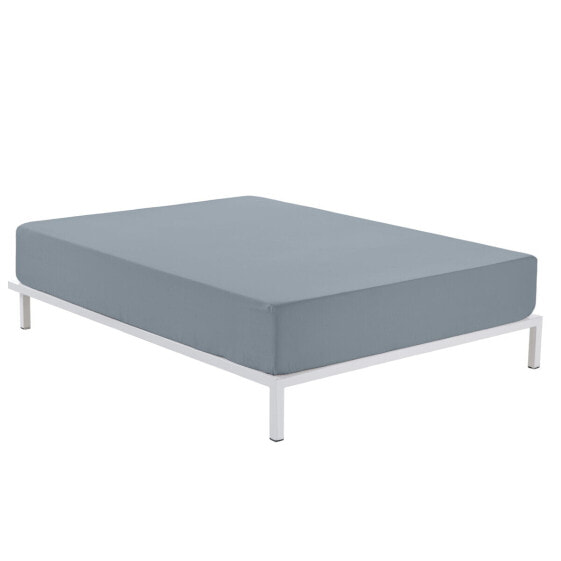 Fitted sheet Alexandra House Living Steel Grey 180 x 200 cm