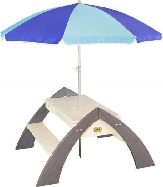 Axi Drewniany Stół piknikowy z parasolem Delta Axi