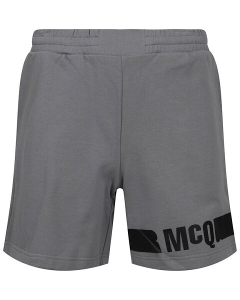 Mcq By Alexander Mcqueen Redacted Logo Sweatshort Men's