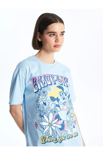 Футболка LCW Minnie Mouse Printed Tee