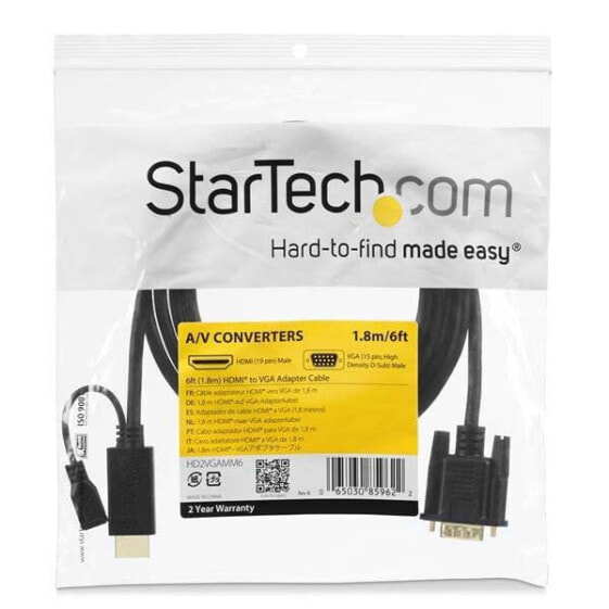 STARTECH HDMI To vga cable 91 cm