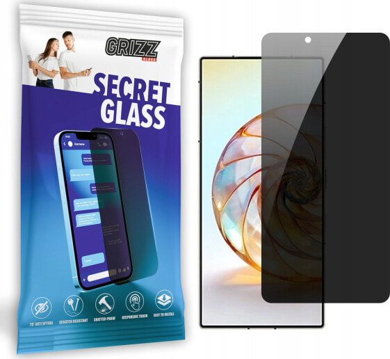 GrizzGlass Szkło prywatyzujące GrizzGlass SecretGlass do ZTE nubia Z60 Ultra