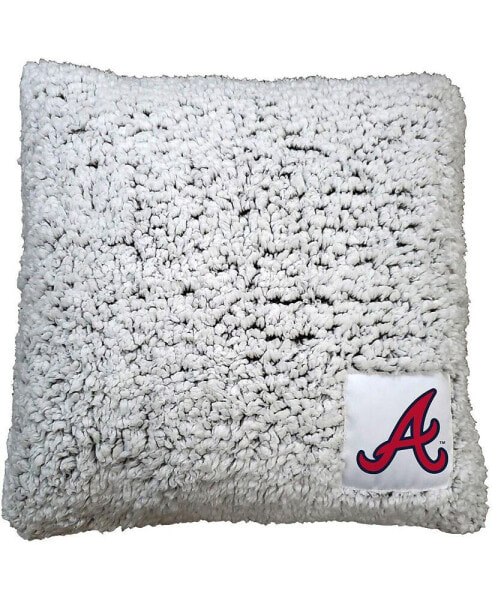 Atlanta Braves 16" x 16" Frosty Sherpa Pillow