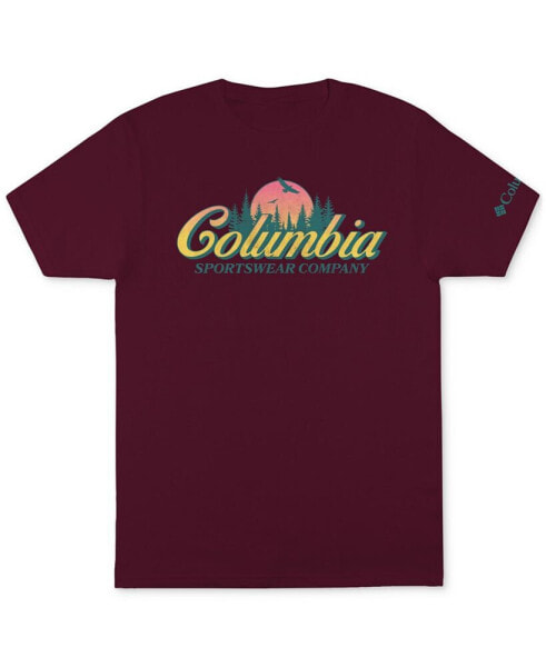Футболка мужская Columbia Weekend Logo Графитная