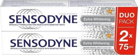 Sensodyne SENSODYNE_Extra Whitening Toothpaste pasta do zębów 2x75ml