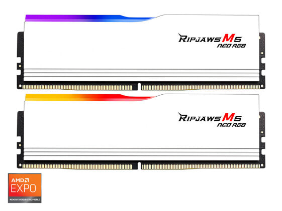 G.SKILL Ripjaws M5 RGB Series 32GB (2 x 16GB) 288-Pin PC RAM DDR5 6000 (PC5 4800