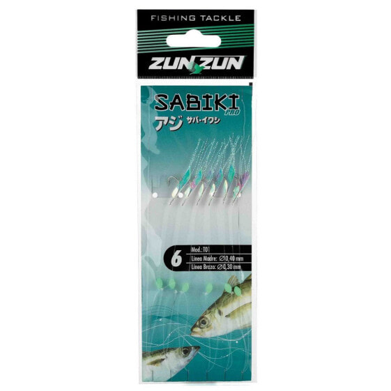 Приманка для рыбалки ZUNZUN Pro T01 Feather Rig