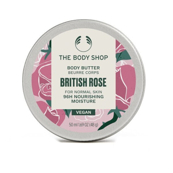The Body Shop British Rose Body Butter Масло для тела с британской розой