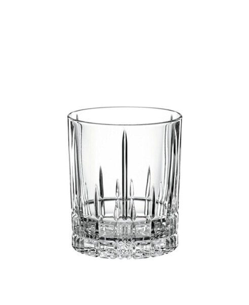 Perfect Serve Double Old Fashioned Glass Set, Set of 4, 13 Oz