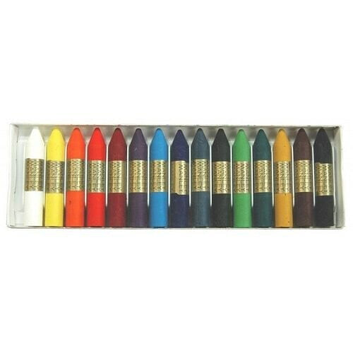 MANLEY Soft Wax Crayons Box 15