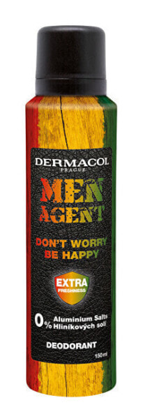 Body deodorant Men Agent Don´t worry be happy 150 ml