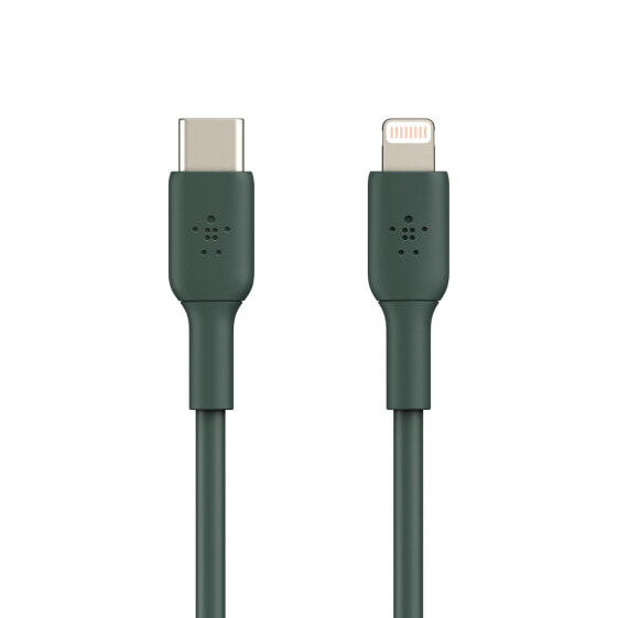 Кабель USB C - Lightning Belkin CAA003bt2MBK 2 м черный