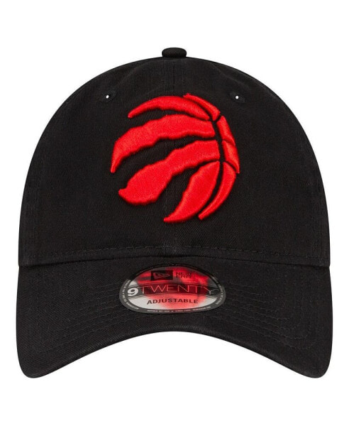 Men's Black Toronto Raptors Team 2.0 9TWENTY Adjustable Hat