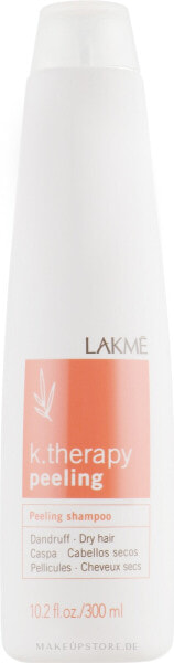 Anti-Schuppen-Shampoo für trockenes Haar - Lakme K.Therapy Peeling Shampoo 300 ml