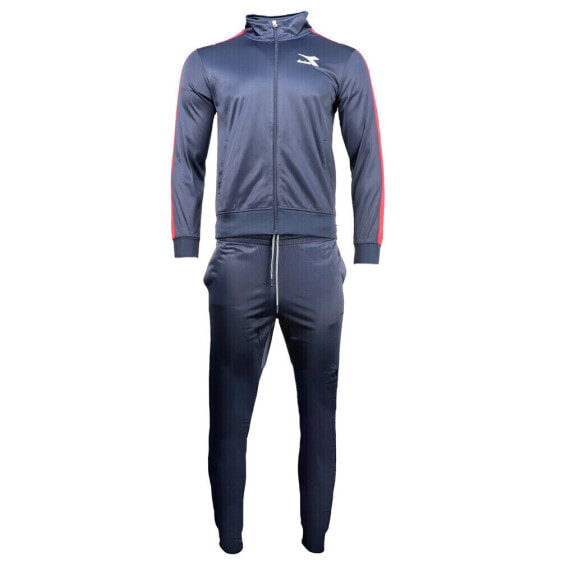 Diadora Chromia Full Zip Tracksuit Mens Blue 177778-60063