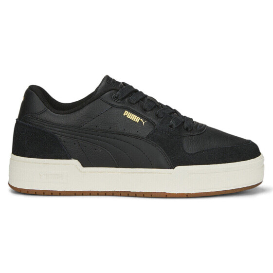 Puma Ca Pro Lux Prm Lace Up Mens Black Sneakers Casual Shoes 39013301