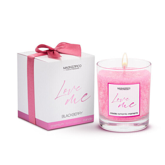 Scented candle Love me Blackberry (Scented Candle) 125 g