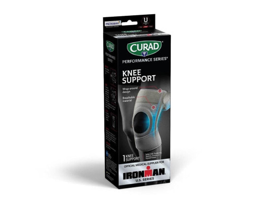 Supports: CURAD Performance Series IRONMAN Knee Support with Spiral Stabilizers,