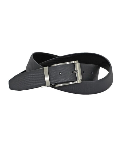 Men's Leather Reversible Dress Belt