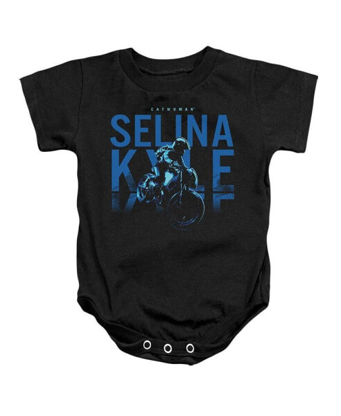 Baby Girls The Baby Selina Kyle Motorcycle Snapsuit