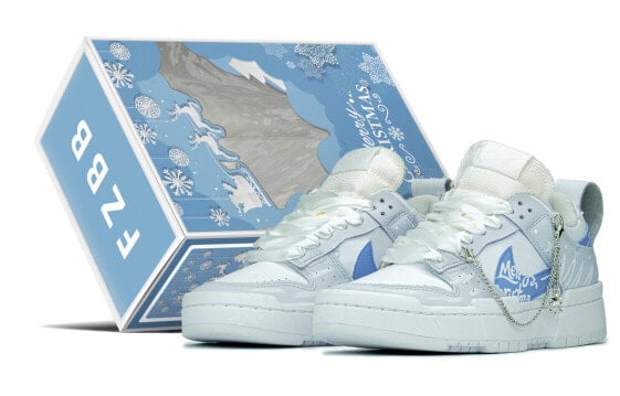 【定制球鞋】 Nike Dunk Disrupt 冰雪限定 特殊礼盒 礼物 低帮 板鞋 女款 紫粉 / Кроссовки Nike Dunk Disrupt DO5219-111