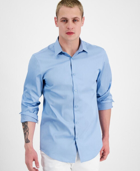 Men's Miles Regular-Fit Dress Shirt, Created for Macy's