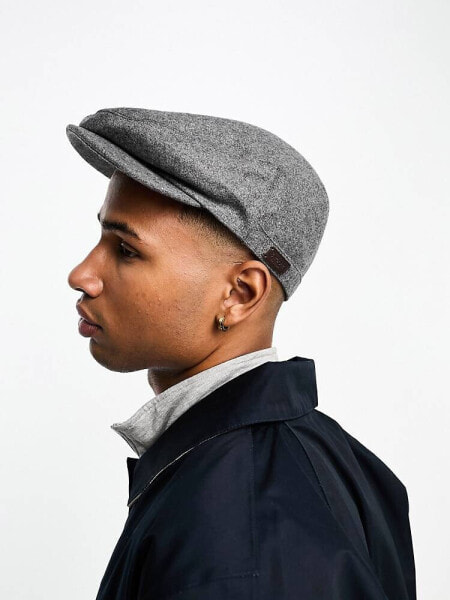 Barbour Redshore flat cap in grey