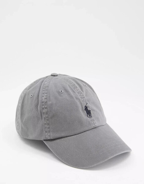 Polo Ralph Lauren cap in grey with pony logo