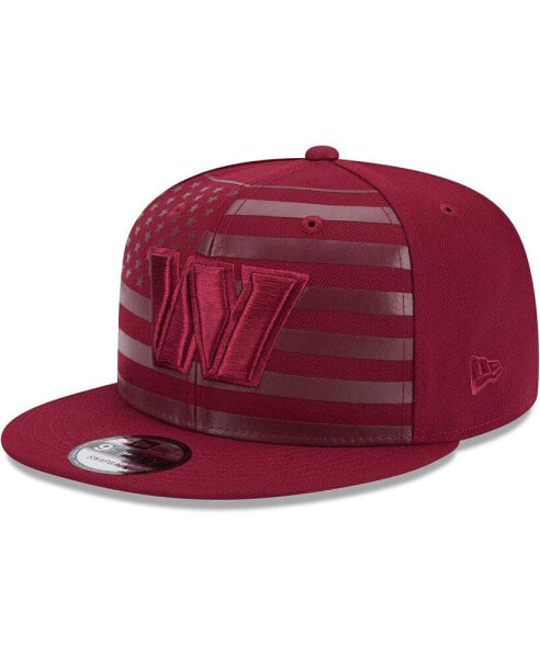 Men's Burgundy Washington Commanders Independent 9Fifty Snapback Hat